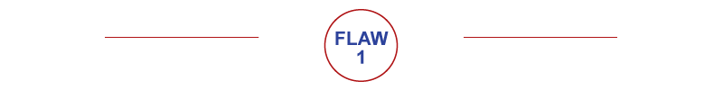 FLAW 1